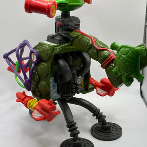 Rocksteady Teenage Mutant Ninja Turtles Pogocopter Helicopter Vehicle Action Figure FRENLY BRICKS - Open 7 Days