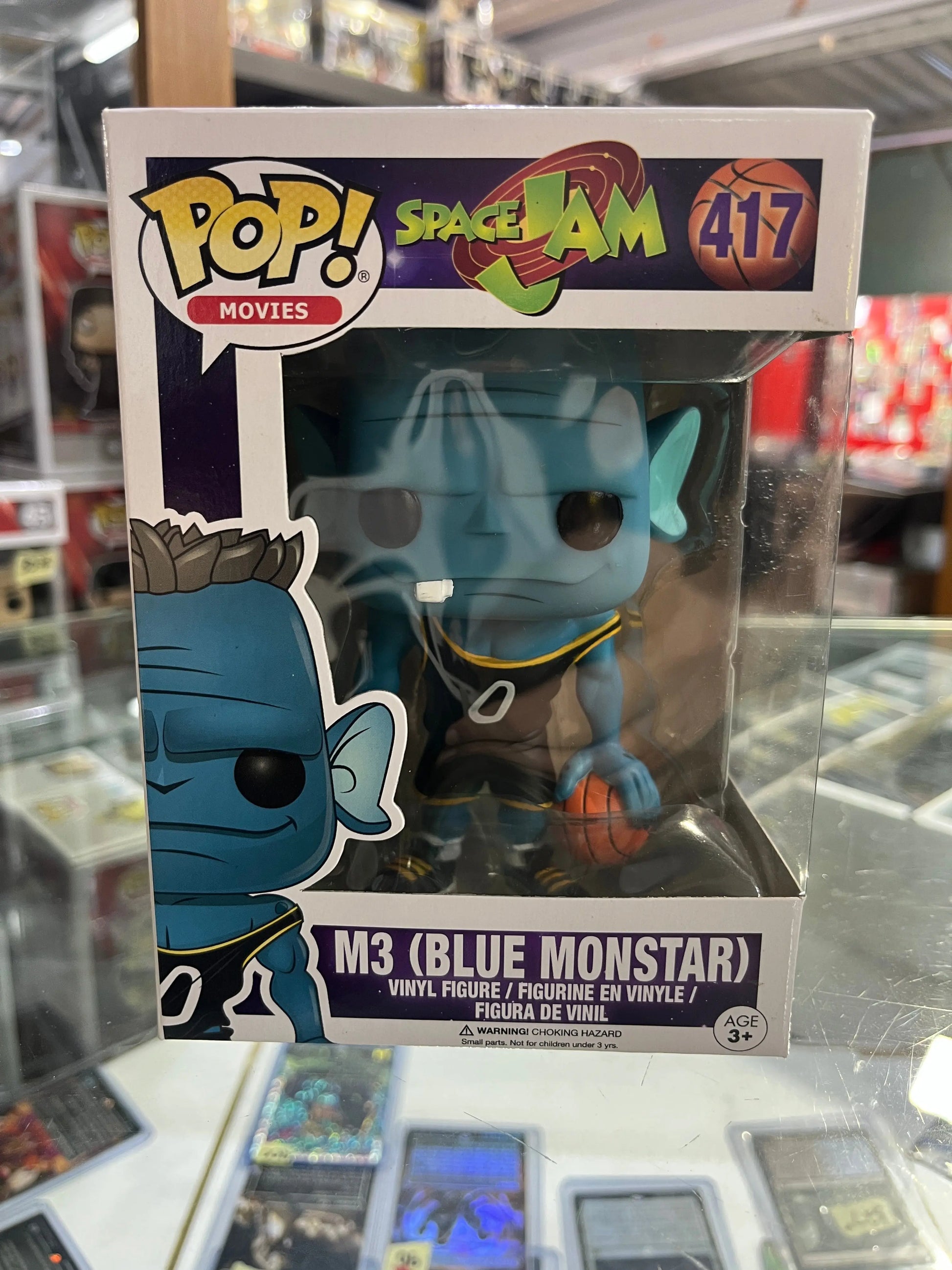 Funko Pop! Vinyl: Space Jam - M3 (Blue Monstar) #417 FRENLY BRICKS - Open 7 Days