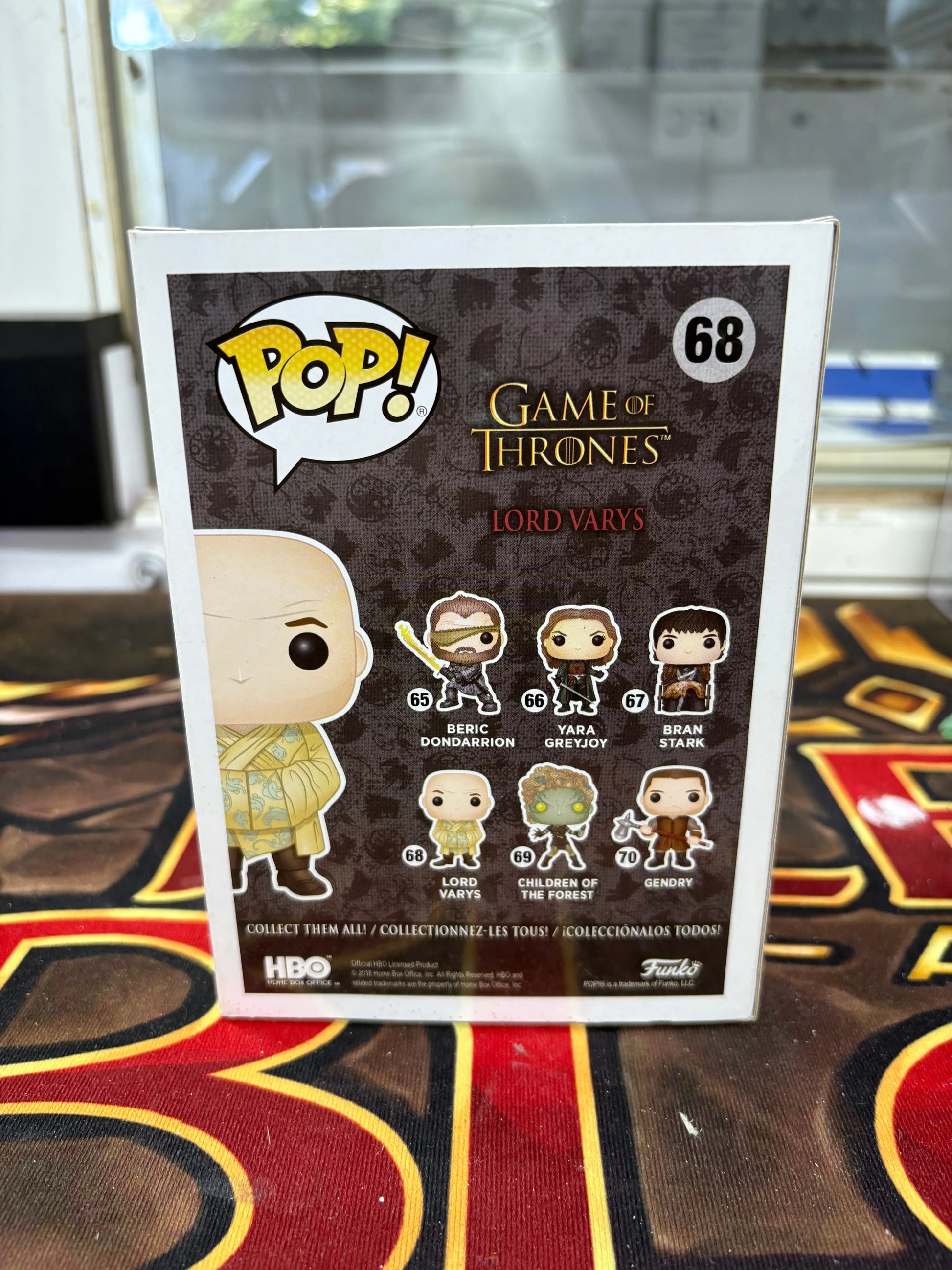 Lord Varys Funko POP Game Of Thrones Lord Varys - Vinyl Figure # 68 FRENLY BRICKS - Open 7 Days