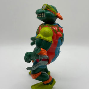 1990 TMNT Teenage Mutant Ninja Turtles Mike the Sewer Surfer Playmates Loose FRENLY BRICKS - Open 7 Days