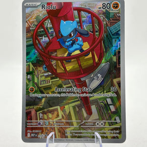 Pokemon TCG Mega Promos - Riolu MEP010 Illustration Rare Promo NM FRENLY BRICKS - Open 7 Days