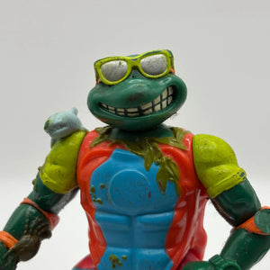 1990 TMNT Teenage Mutant Ninja Turtles Mike the Sewer Surfer Playmates Loose FRENLY BRICKS - Open 7 Days