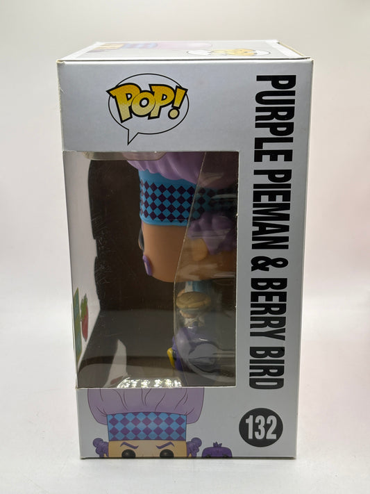 Funko POP! Strawberry Shortcake #132 Purple Pieman & Berry Bird 2016 Con Scented FRENLY BRICKS - Open 7 Days