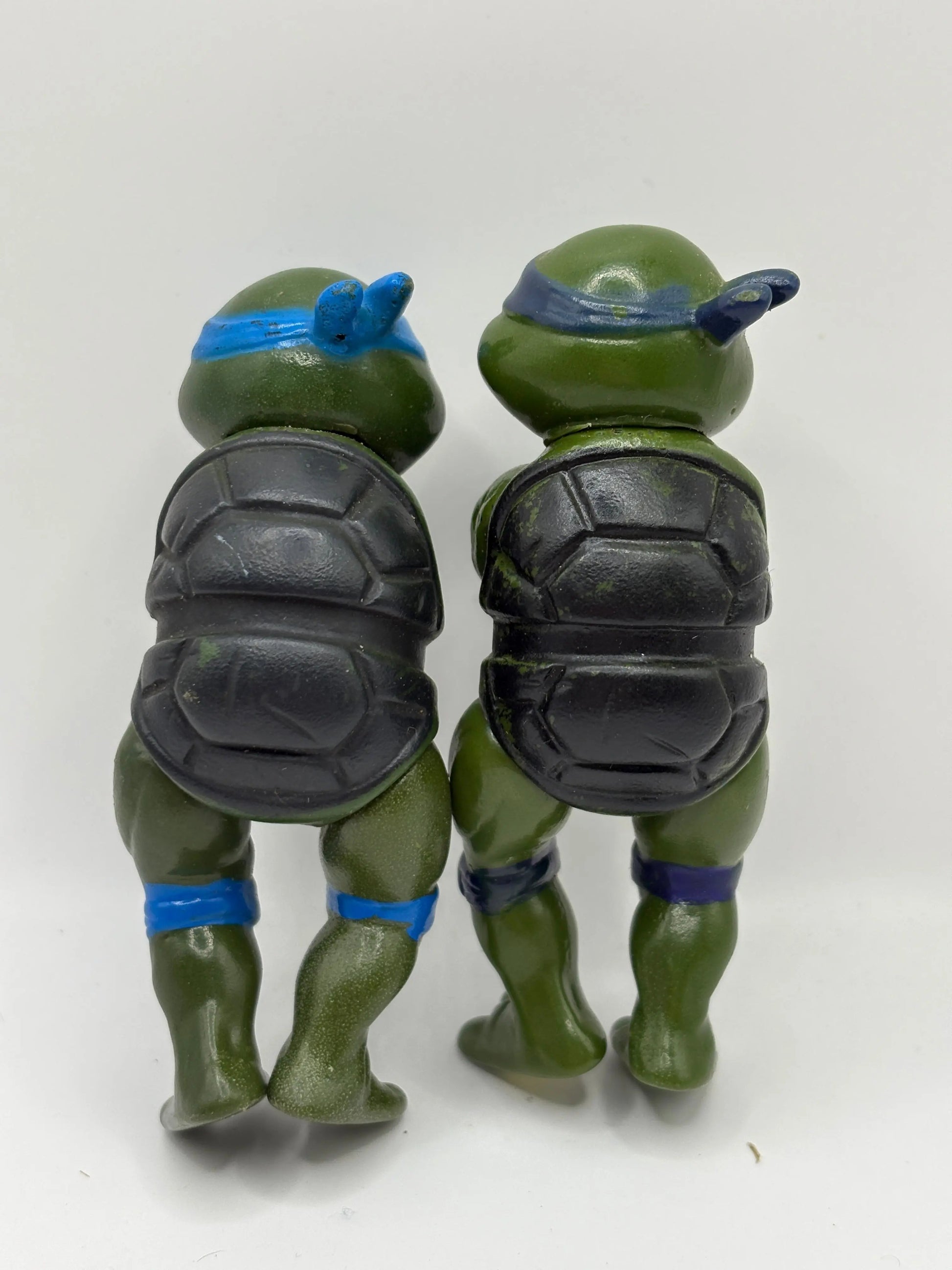 TMNT Teenage Mutant Ninja Turtles Leonardo & Donatello Clip Scaler 3.5’  Vintage Figures FRENLY BRICKS - Open 7 Days