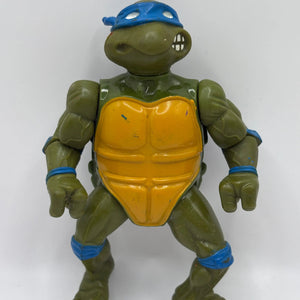 1988 Vintage Playmates TMNT Teenage Mutant Ninja Turtles Leonardo Figure Loose FRENLY BRICKS - Open 7 Days
