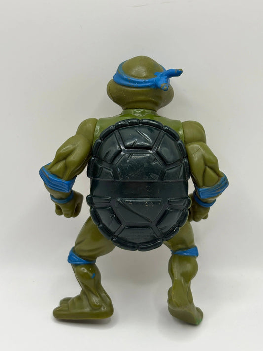 1988 Vintage Playmates TMNT Teenage Mutant Ninja Turtles Leonardo Figure Loose FRENLY BRICKS - Open 7 Days