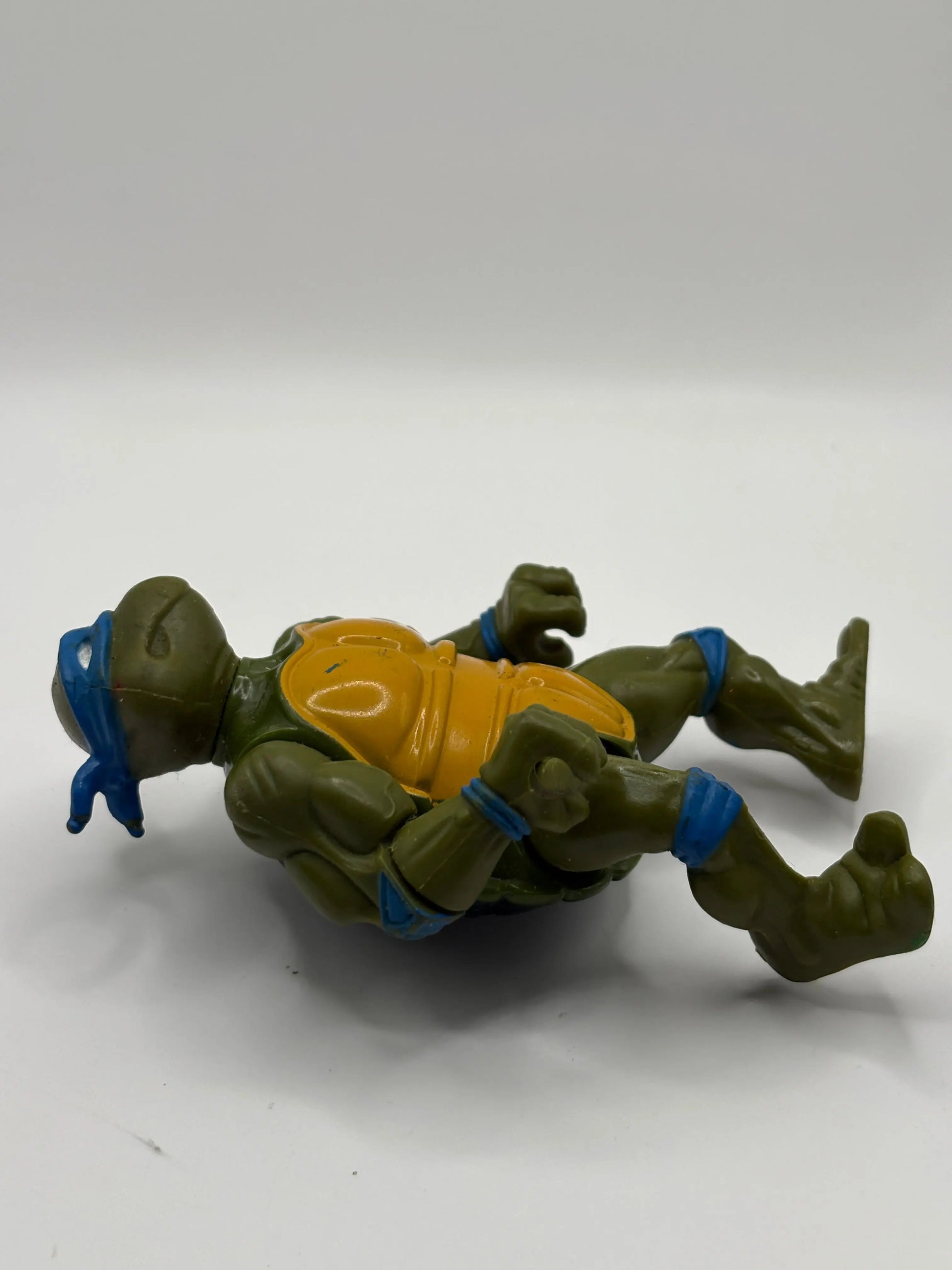 1988 Vintage Playmates TMNT Teenage Mutant Ninja Turtles Leonardo Figure Loose FRENLY BRICKS - Open 7 Days