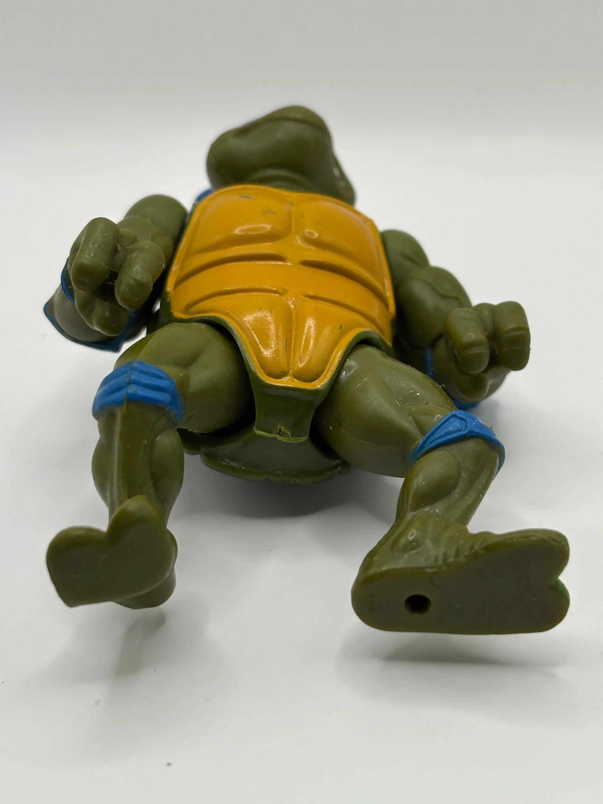 1988 Vintage Playmates TMNT Teenage Mutant Ninja Turtles Leonardo Figure Loose FRENLY BRICKS - Open 7 Days