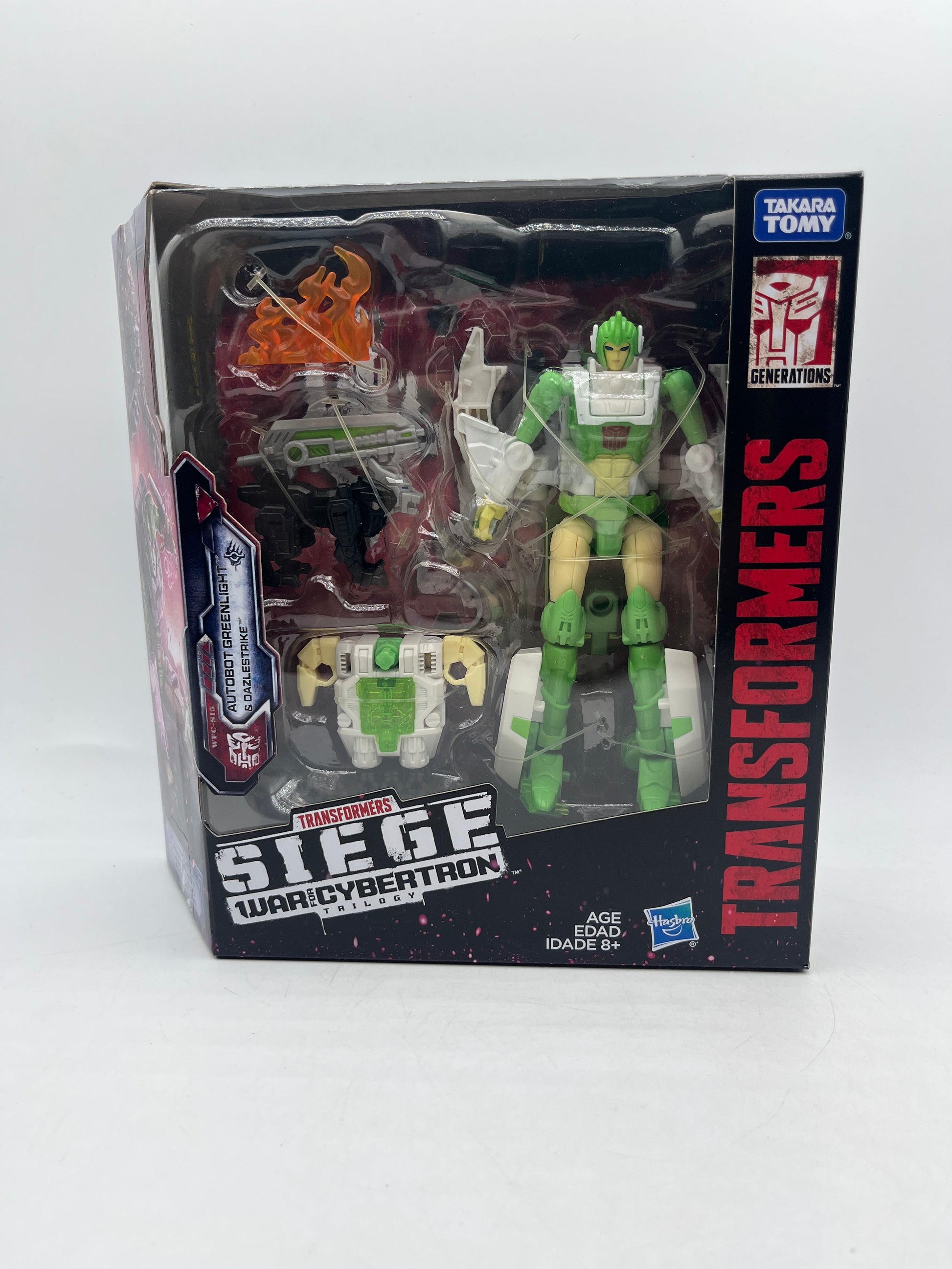 Hasbro Transformers WFC - Siege: Autobot Greenlight/Dazelstrike Amazon Exclusive FRENLY BRICKS - Open 7 Days