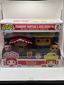 Funko POP! Strawberry Shortcake & Huckleberry Pie 2 Pack Scented 2016 NYCC