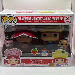 Funko POP! Strawberry Shortcake & Huckleberry Pie 2 Pack Scented 2016 NYCC FRENLY BRICKS - Open 7 Days