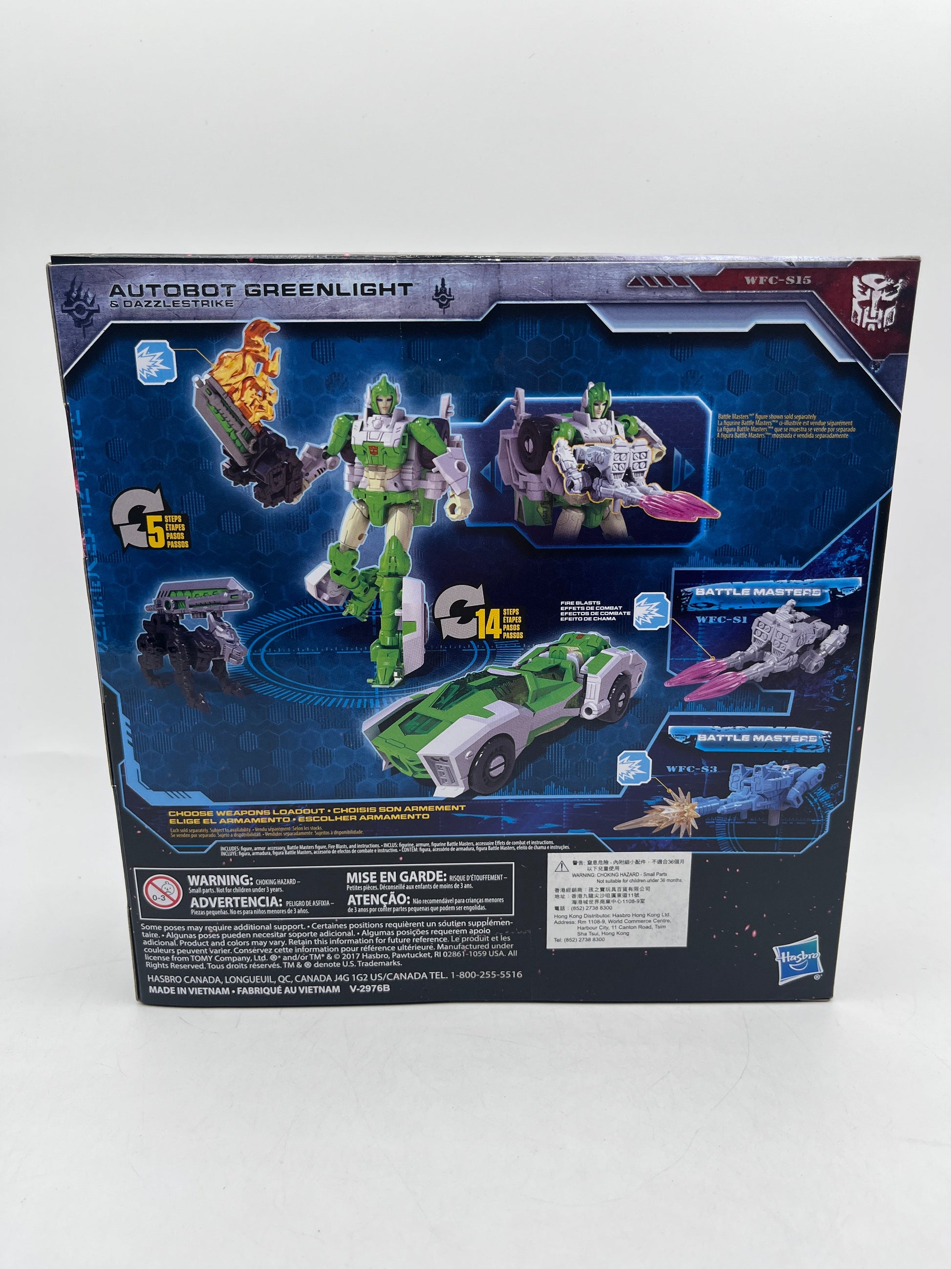 Hasbro Transformers WFC - Siege: Autobot Greenlight/Dazelstrike Amazon Exclusive FRENLY BRICKS - Open 7 Days