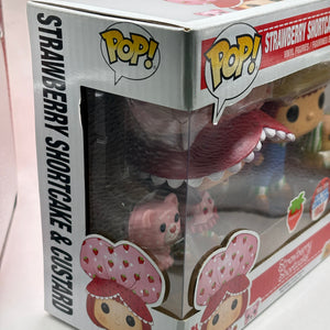 Funko POP! Strawberry Shortcake & Huckleberry Pie 2 Pack Scented 2016 NYCC FRENLY BRICKS - Open 7 Days