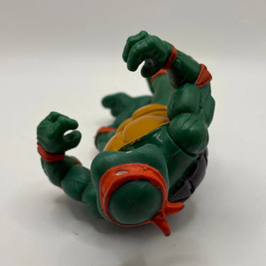 1988 Playmates TMNT Teenage Mutant Ninja Turtles Raphael Action Figure FRENLY BRICKS - Open 7 Days