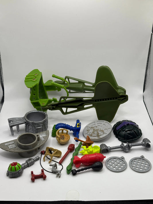 Vintage TMNT Micro Mutants + Mighty Max Figure Accessories Part Mixed Lot FRENLY BRICKS - Open 7 Days
