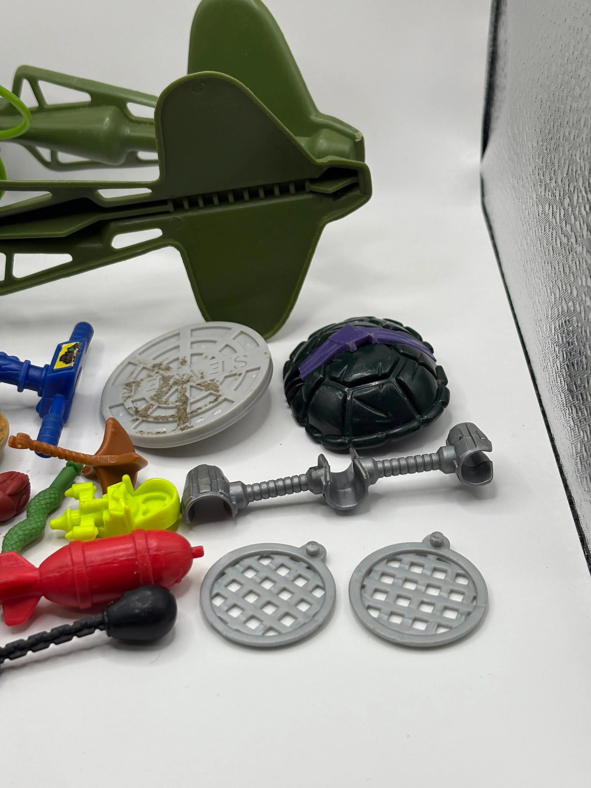 Vintage TMNT Micro Mutants + Mighty Max Figure Accessories Part Mixed Lot FRENLY BRICKS - Open 7 Days