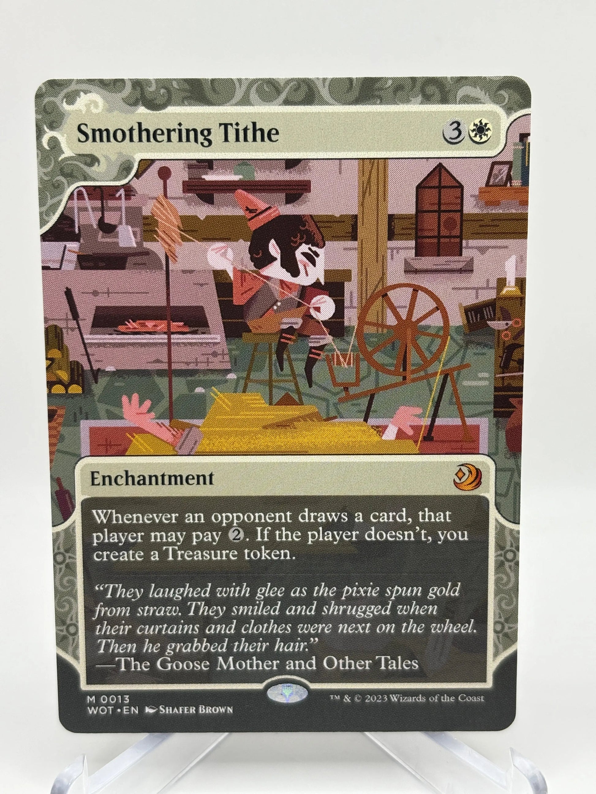 Magic The Gathering - Smothering Tithe Mythic #0013 WOT Non Foil Lightly Played FRENLY BRICKS - Open 7 Days