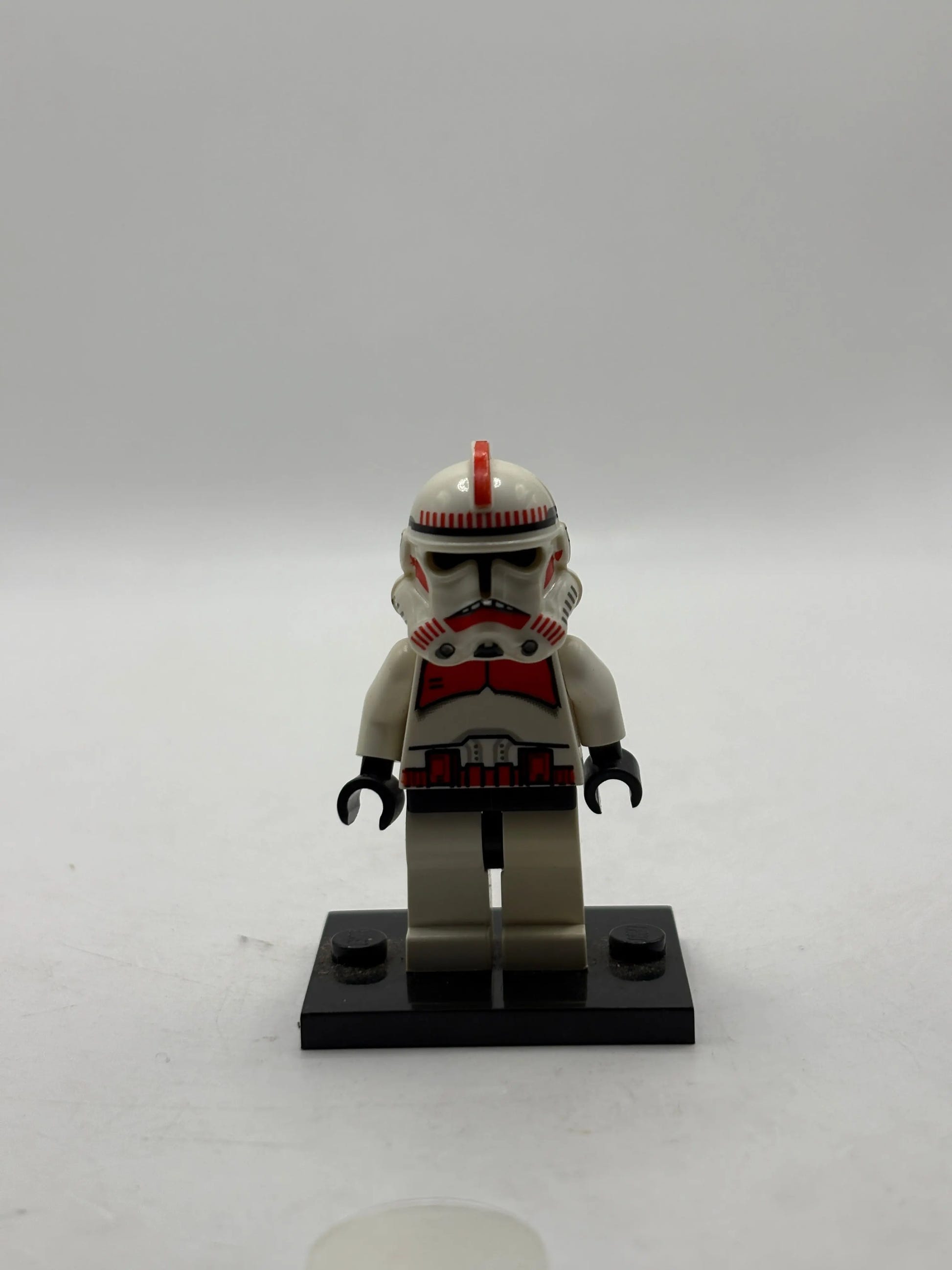 Lego Star Wars Phase 1 Clone Shock Trooper Red SW091 Minifigure FRENLY BRICKS - Open 7 Days image 1