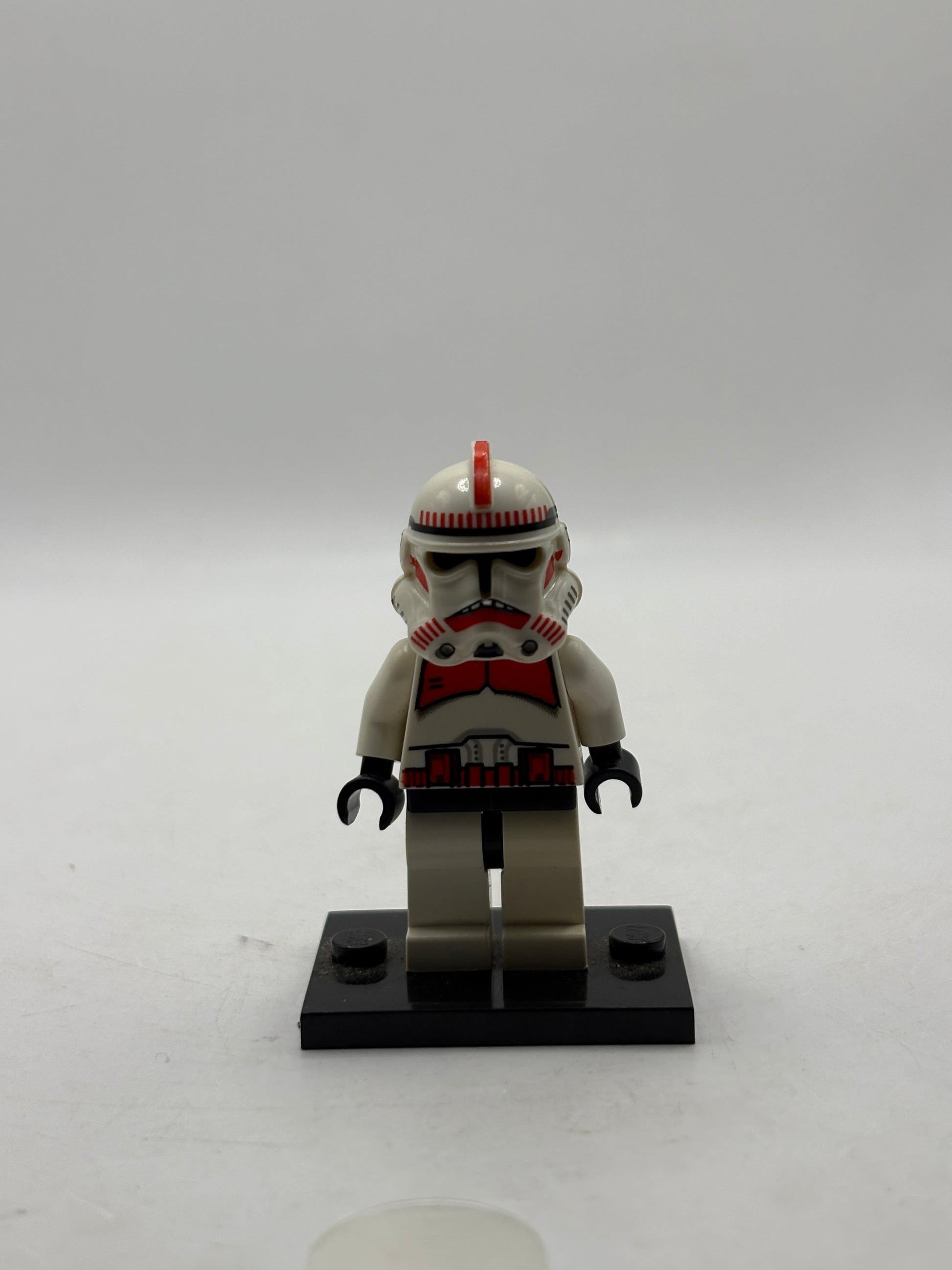 Lego Star Wars Phase 1 Clone Shock Trooper Red SW091 Minifigure FRENLY BRICKS - Open 7 Days