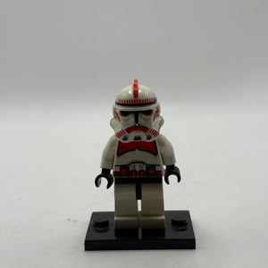 Lego Star Wars Phase 1 Clone Shock Trooper Red SW091 Minifigure FRENLY BRICKS - Open 7 Days
