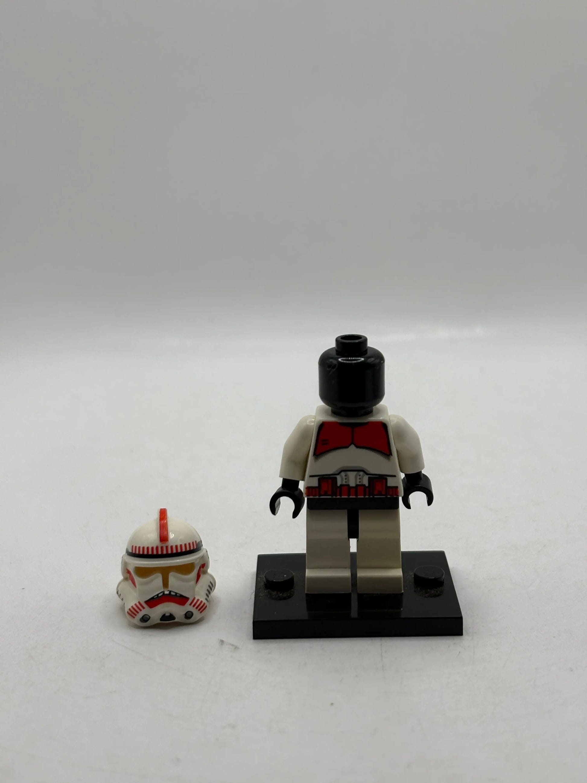 Lego Star Wars Phase 1 Clone Shock Trooper Red SW091 Minifigure FRENLY BRICKS - Open 7 Days image 3