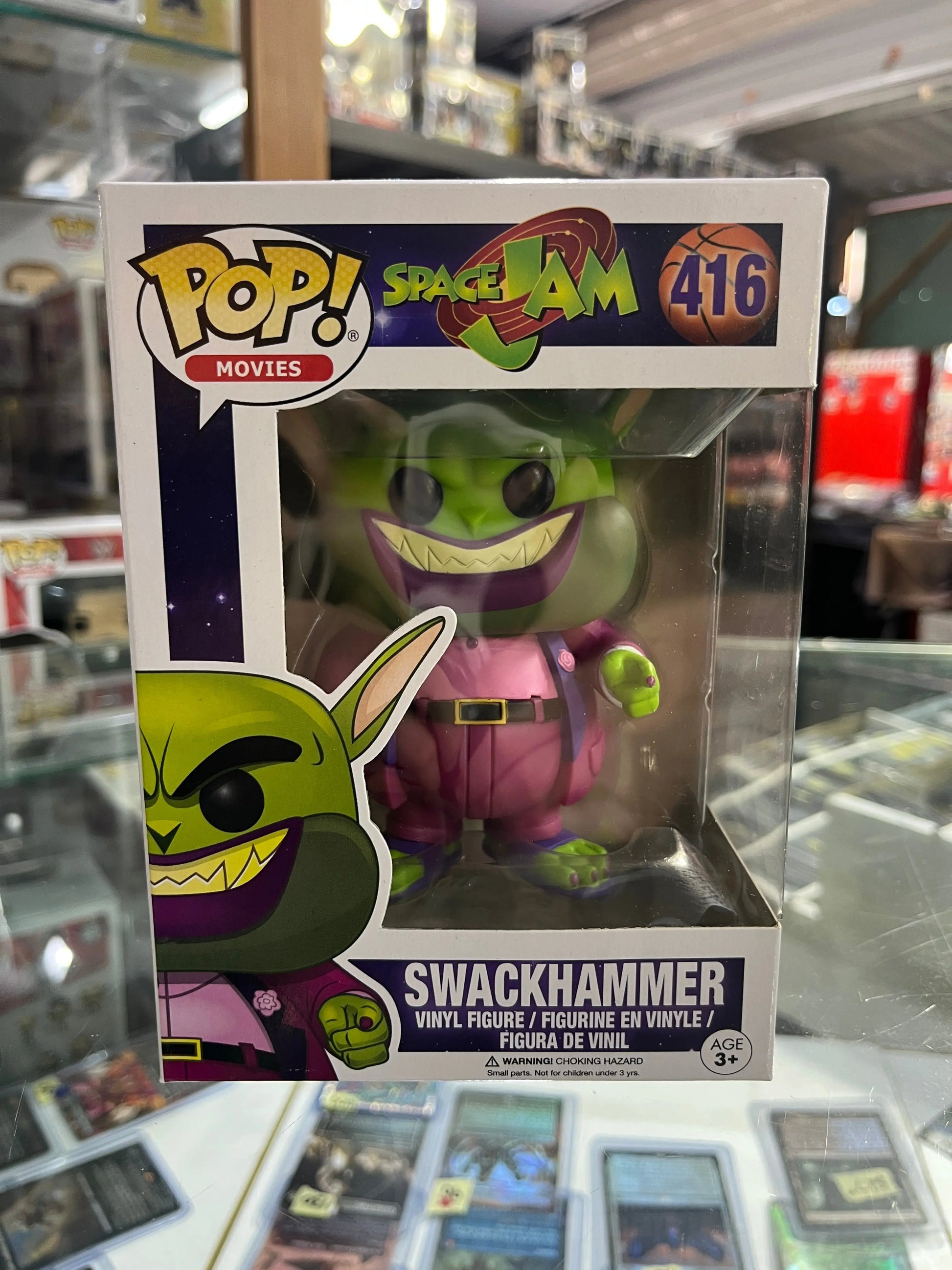 Funko Pop! Vinyl: Space Jam - Swackhammerr #416 FRENLY BRICKS - Open 7 Days