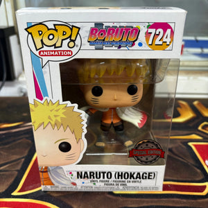 Funko POP! Animation Boruto #724 Naruto (Hokage) Special Edition FRENLY BRICKS - Open 7 Days