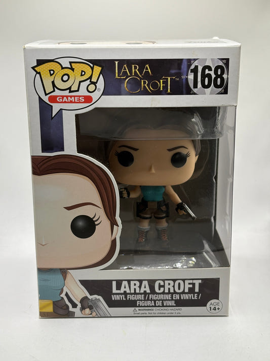 Funko POP! Games Lara Croft #168 Lara Croft Vinyl Figure FRENLY BRICKS - Open 7 Days