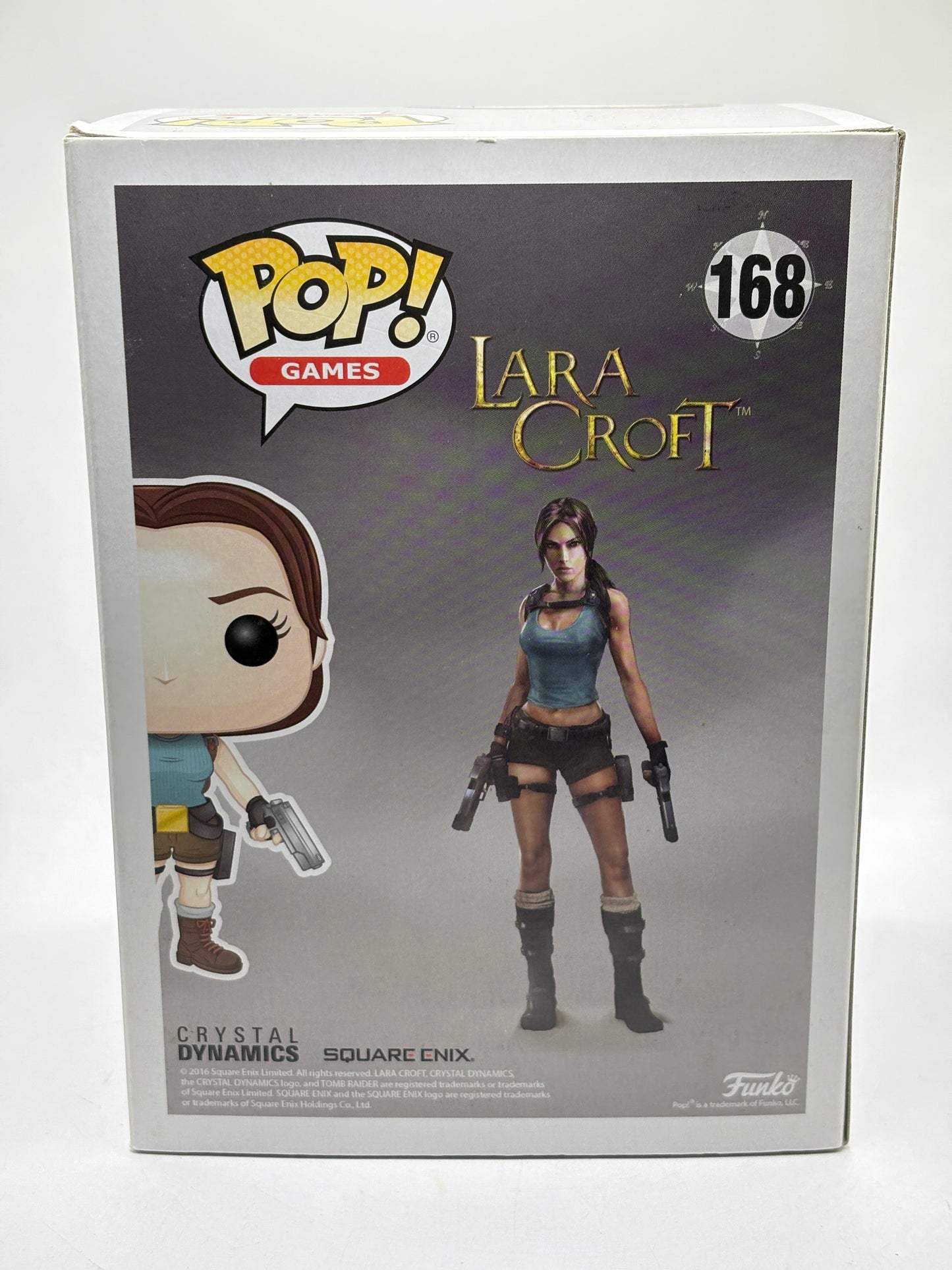 Funko POP! Games Lara Croft #168 Lara Croft Vinyl Figure FRENLY BRICKS - Open 7 Days