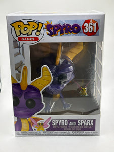 Funko POP! Games Spyro #36- Spyro & Sparx Vinyl Fogure