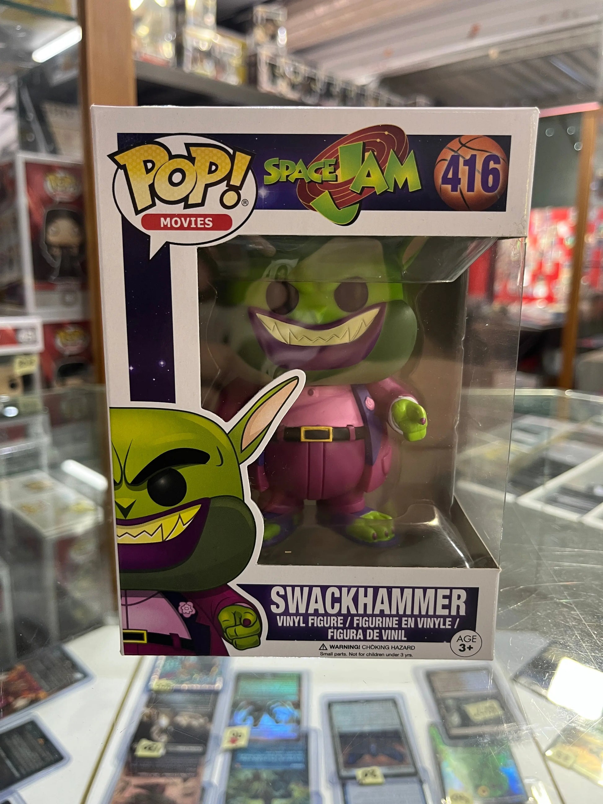 Funko Pop! Vinyl: Space Jam - Swackhammer ##416 FRENLY BRICKS - Open 7 Days