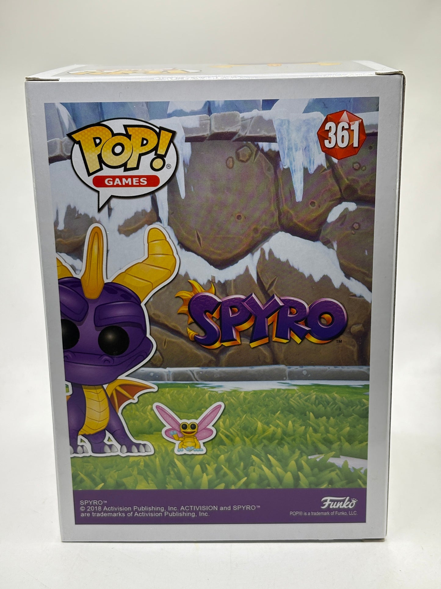 Funko POP! Games Spyro #36- Spyro & Sparx Vinyl Fogure FRENLY BRICKS - Open 7 Days