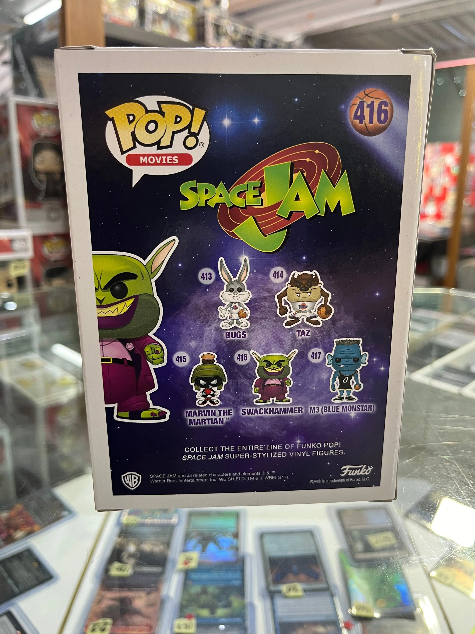 Funko Pop! Vinyl: Space Jam - Swackhammer ##416 FRENLY BRICKS - Open 7 Days