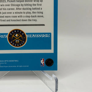 2023-24 Panini Donruss Optic Basketball - Jalen Pickett Rated Rookie 1 OF 1 Fastbreak Black FRENLY BRICKS - Open 7 Days