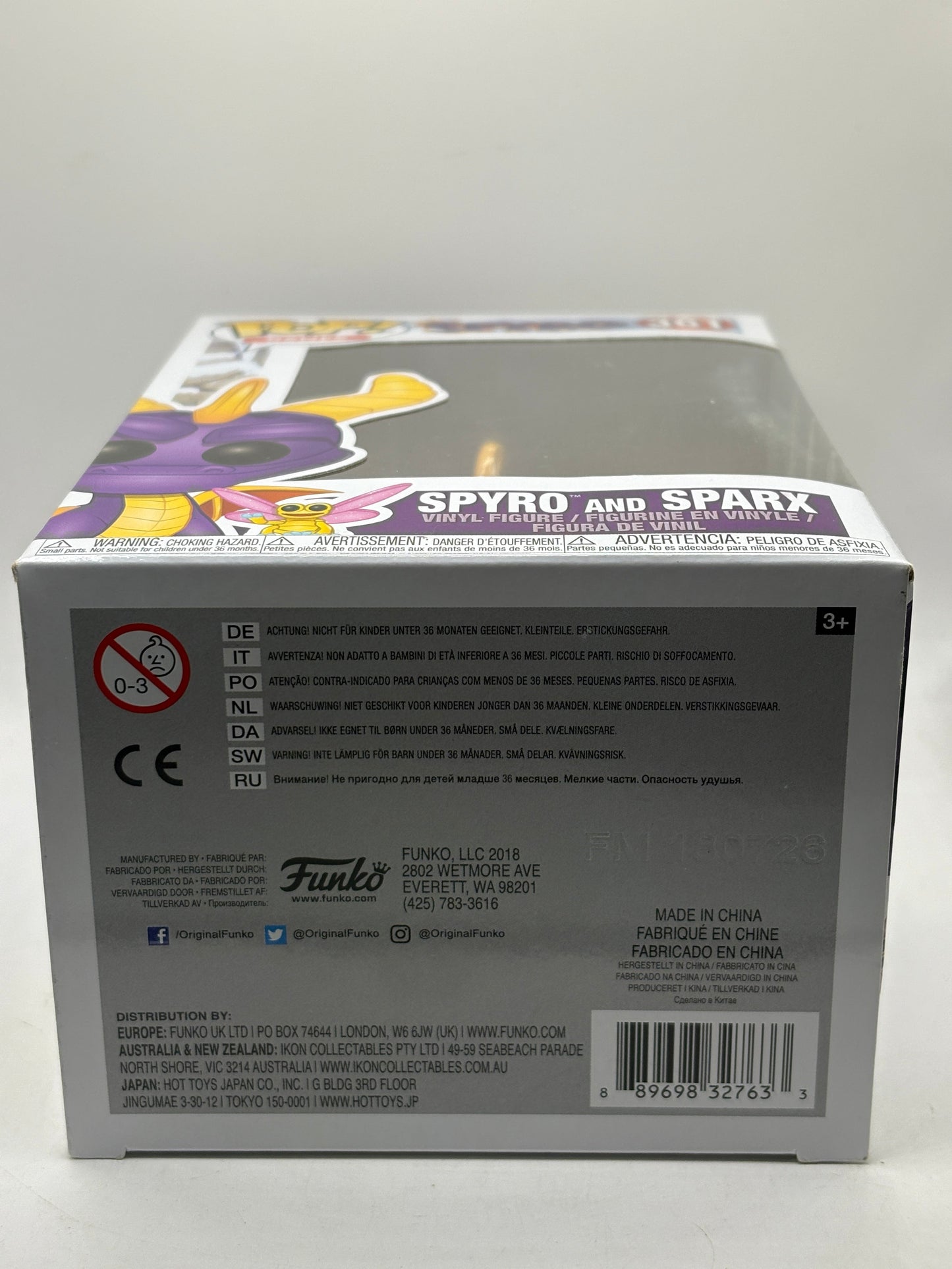 Funko POP! Games Spyro #36- Spyro & Sparx Vinyl Fogure FRENLY BRICKS - Open 7 Days