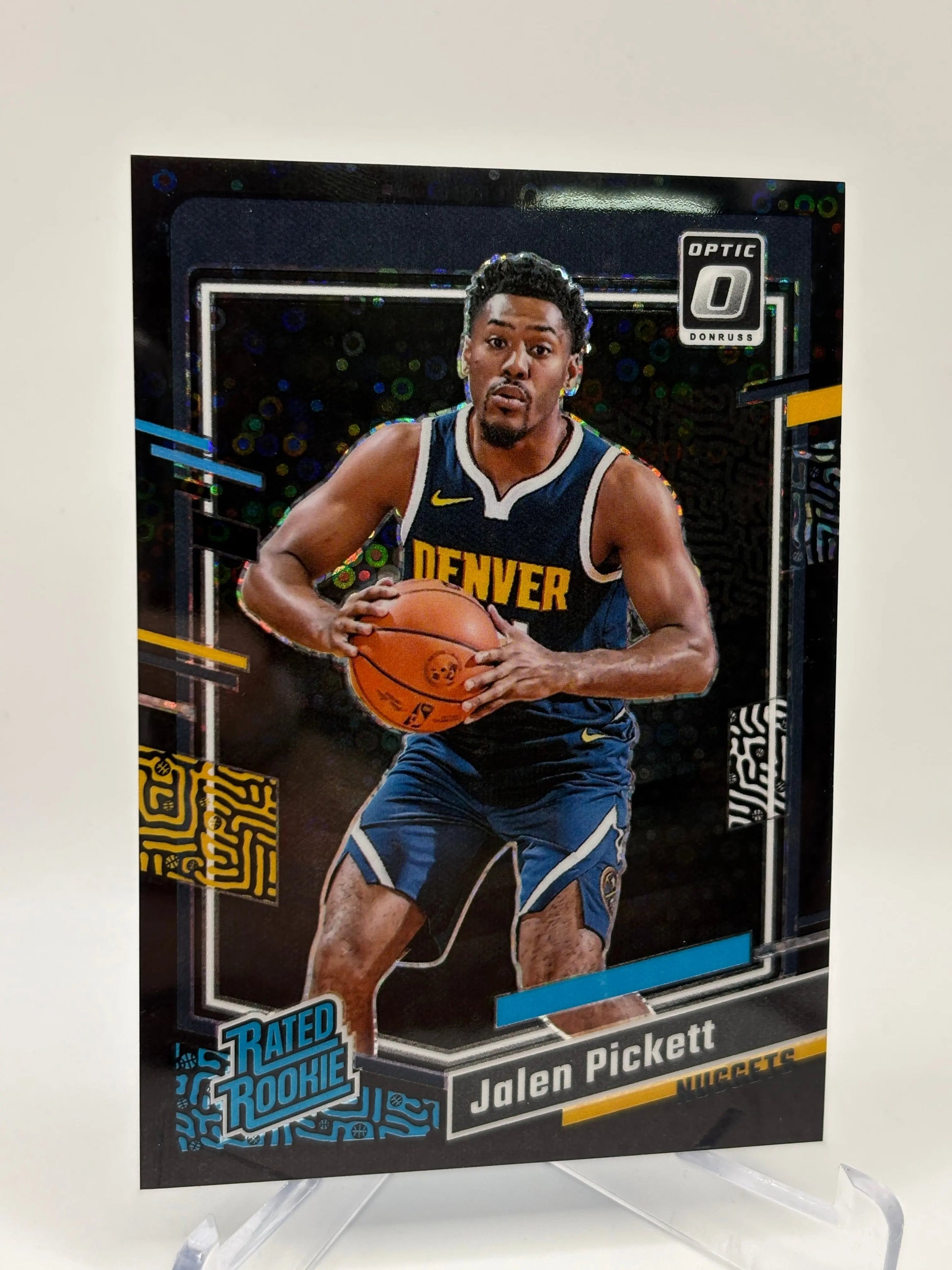 2023-24 Panini Donruss Optic Basketball - Jalen Pickett Rated Rookie 1 OF 1 Fastbreak Black FRENLY BRICKS - Open 7 Days