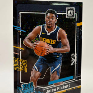 2023-24 Panini Donruss Optic Basketball - Jalen Pickett Rated Rookie 1 OF 1 Fastbreak Black FRENLY BRICKS - Open 7 Days