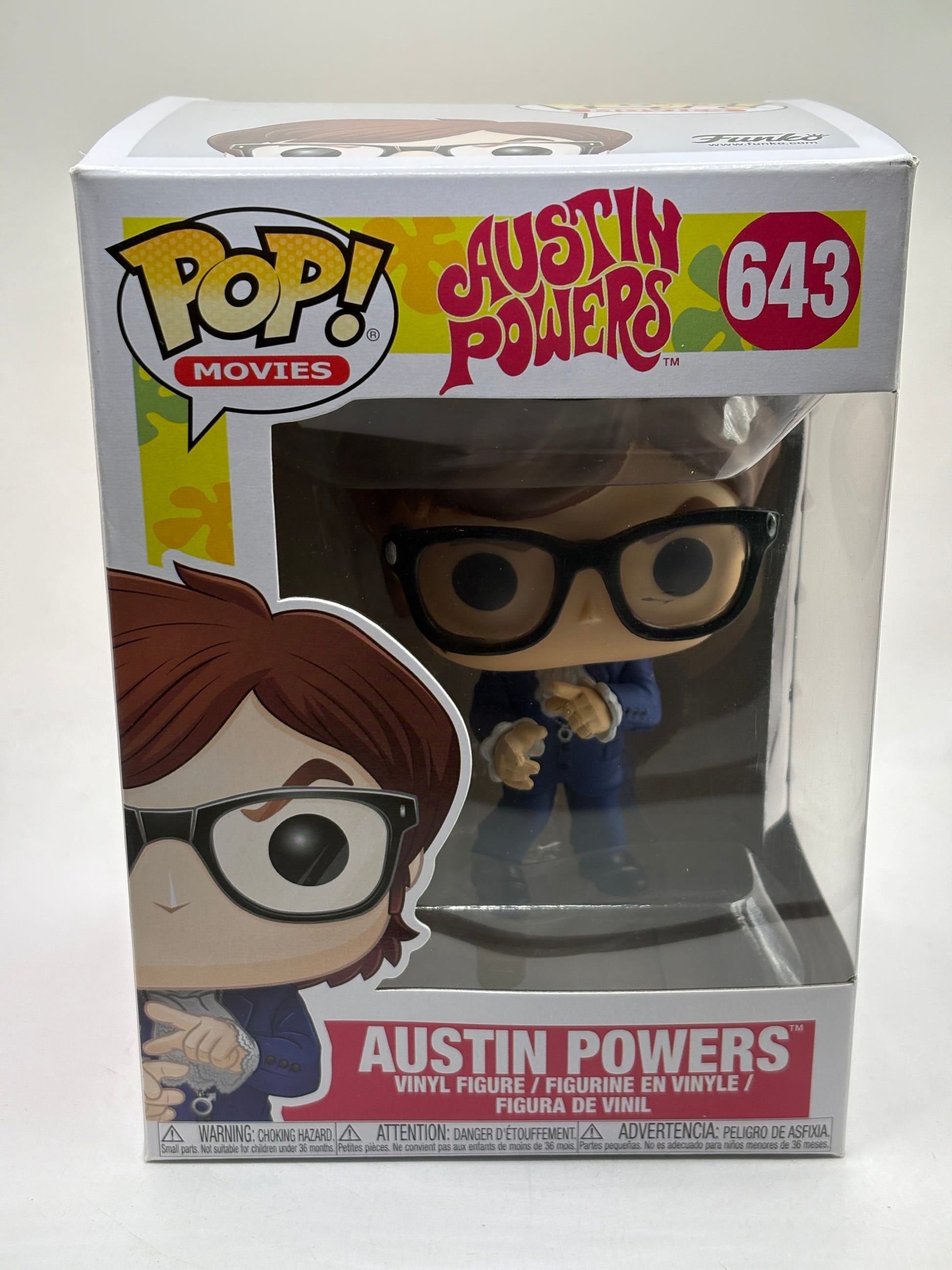 Funko POP! Movies Austin Powers #643 Austin Powers Vinyl Figure FRENLY BRICKS - Open 7 Days image 1