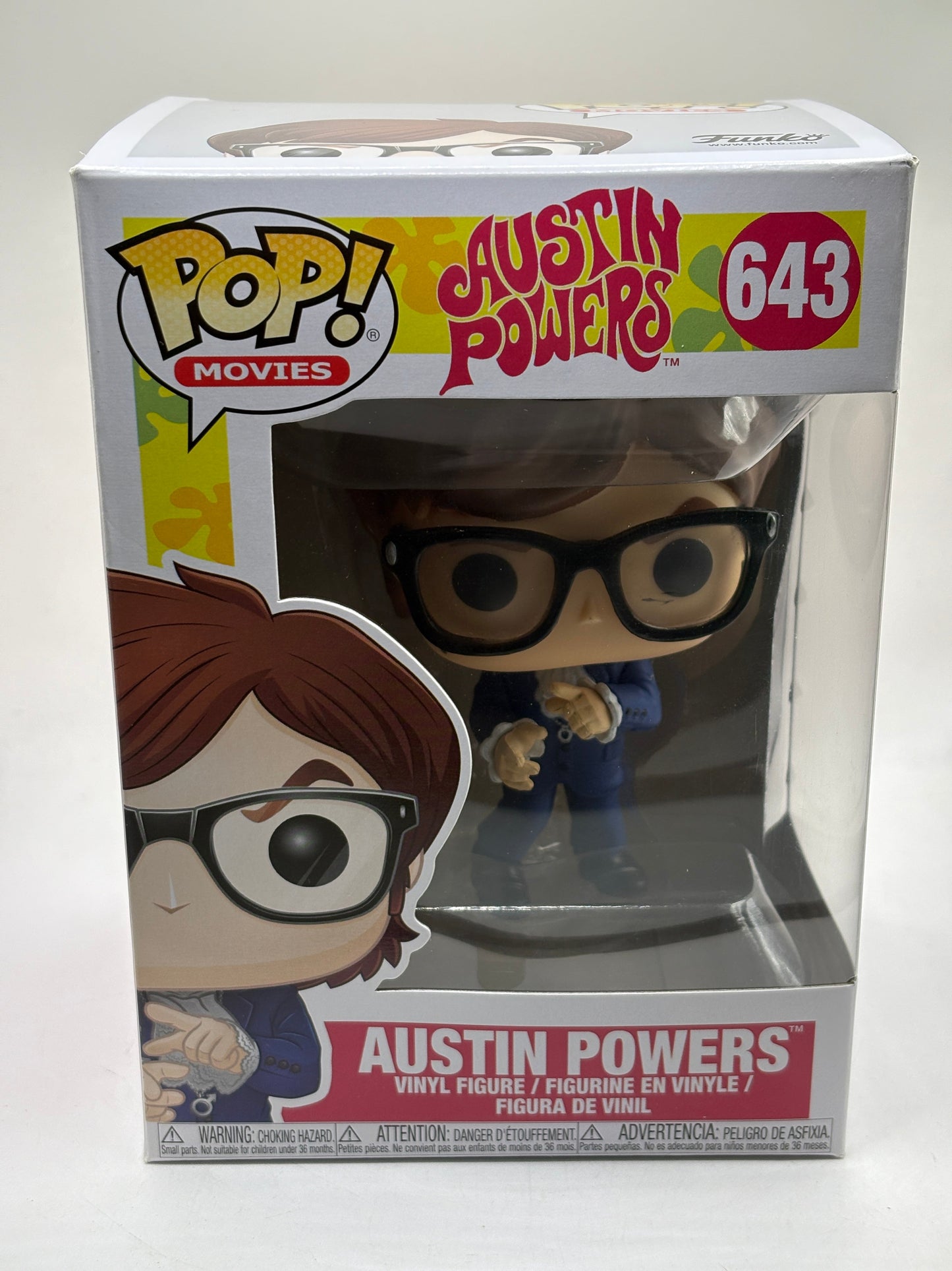 Funko POP! Movies Austin Powers #643 Austin Powers Vinyl Figure FRENLY BRICKS - Open 7 Days
