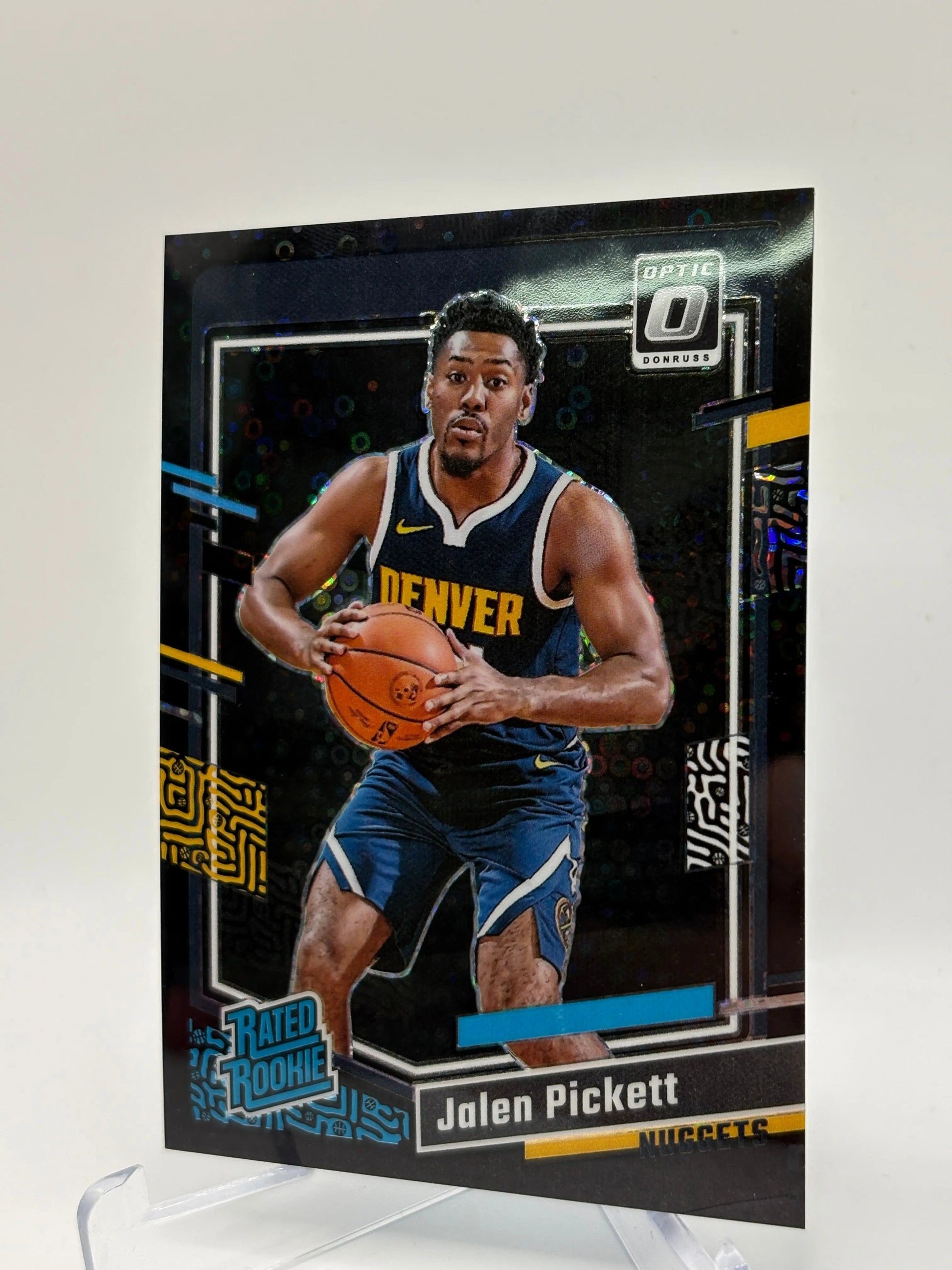 2023-24 Panini Donruss Optic Basketball - Jalen Pickett Rated Rookie 1 OF 1 Fastbreak Black FRENLY BRICKS - Open 7 Days
