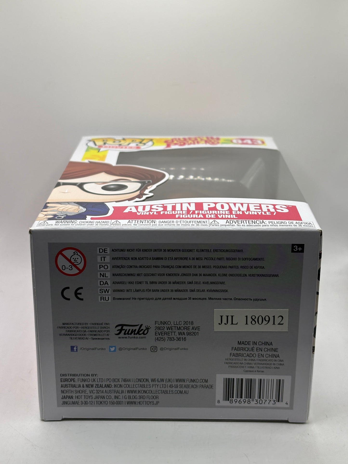 Funko POP! Movies Austin Powers #643 Austin Powers Vinyl Figure FRENLY BRICKS - Open 7 Days