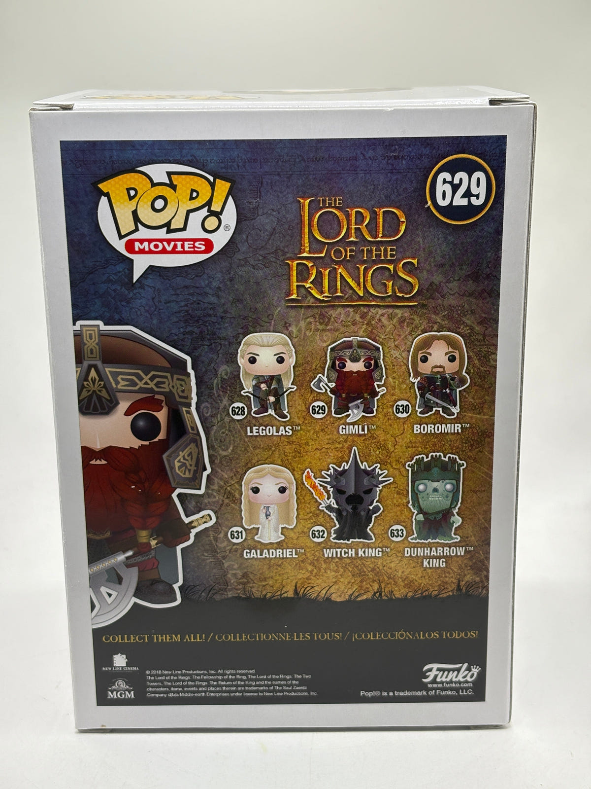 Funko POP! Movies Lord of the Rings #629 Gimli Vinyl Figure FRENLY BRICKS - Open 7 Days image 3