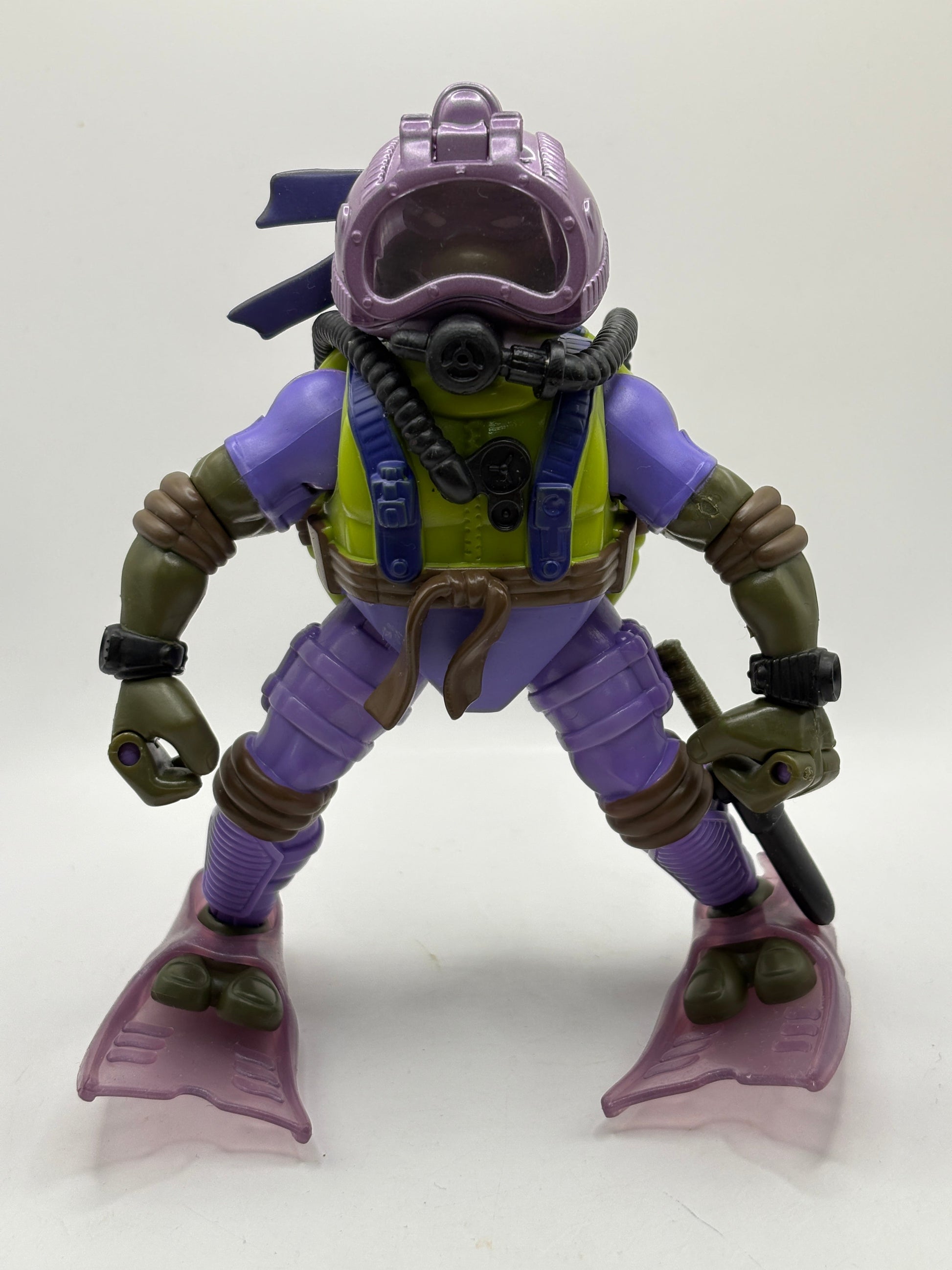 2004 Vintage TMNT Deep Divin’ Donatello Action Figure Ninja Turtles FRENLY BRICKS - Open 7 Days
