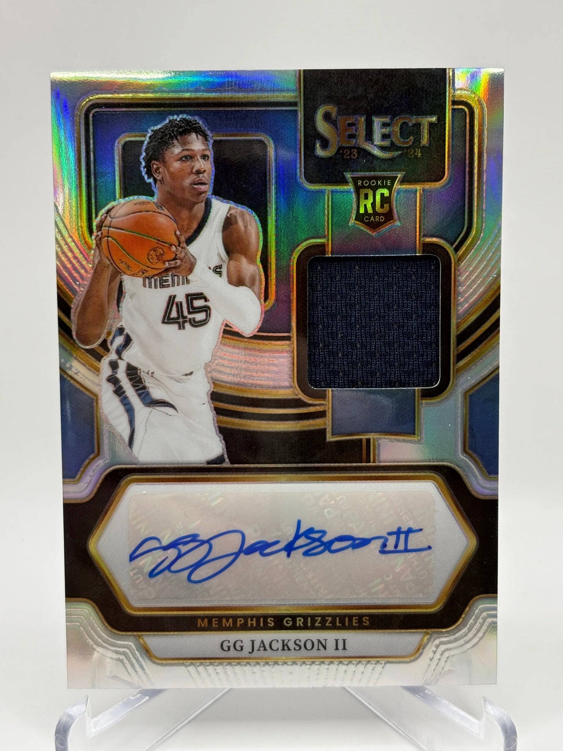 2023-24 Panini Select Basketball GG Jackson II Silver Prizm RPA Auto /199 FRENLY BRICKS - Open 7 Days