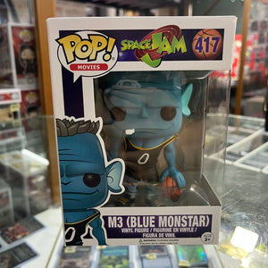 Funko Pop!! Vinyl: Space Jam - M3 (Blue Monstar) #417 FRENLY BRICKS - Open 7 Days