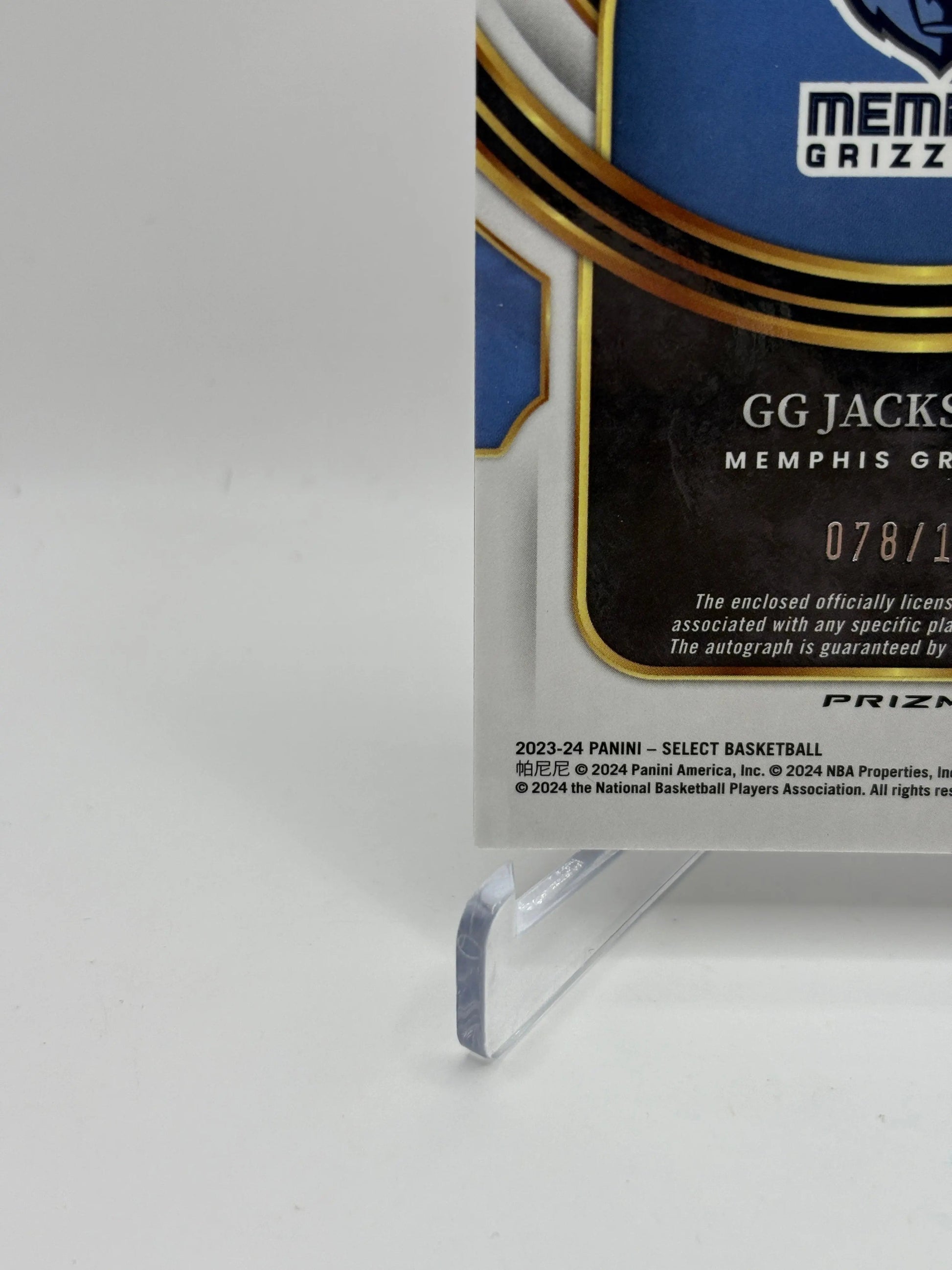 2023-24 Panini Select Basketball GG Jackson II Silver Prizm RPA Auto /199 FRENLY BRICKS - Open 7 Days