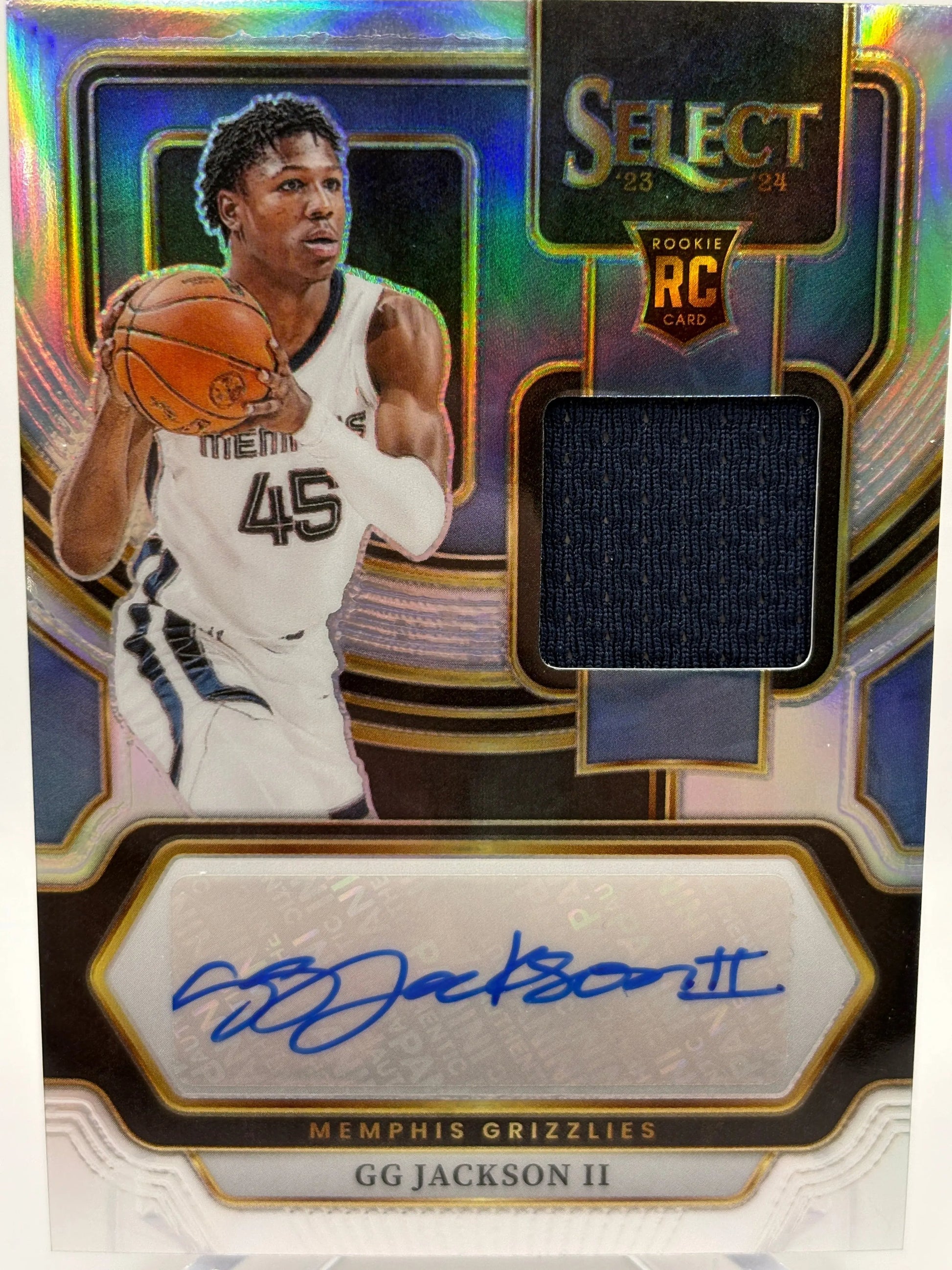 2023-24 Panini Select Basketball GG Jackson II Silver Prizm RPA Auto /199 FRENLY BRICKS - Open 7 Days