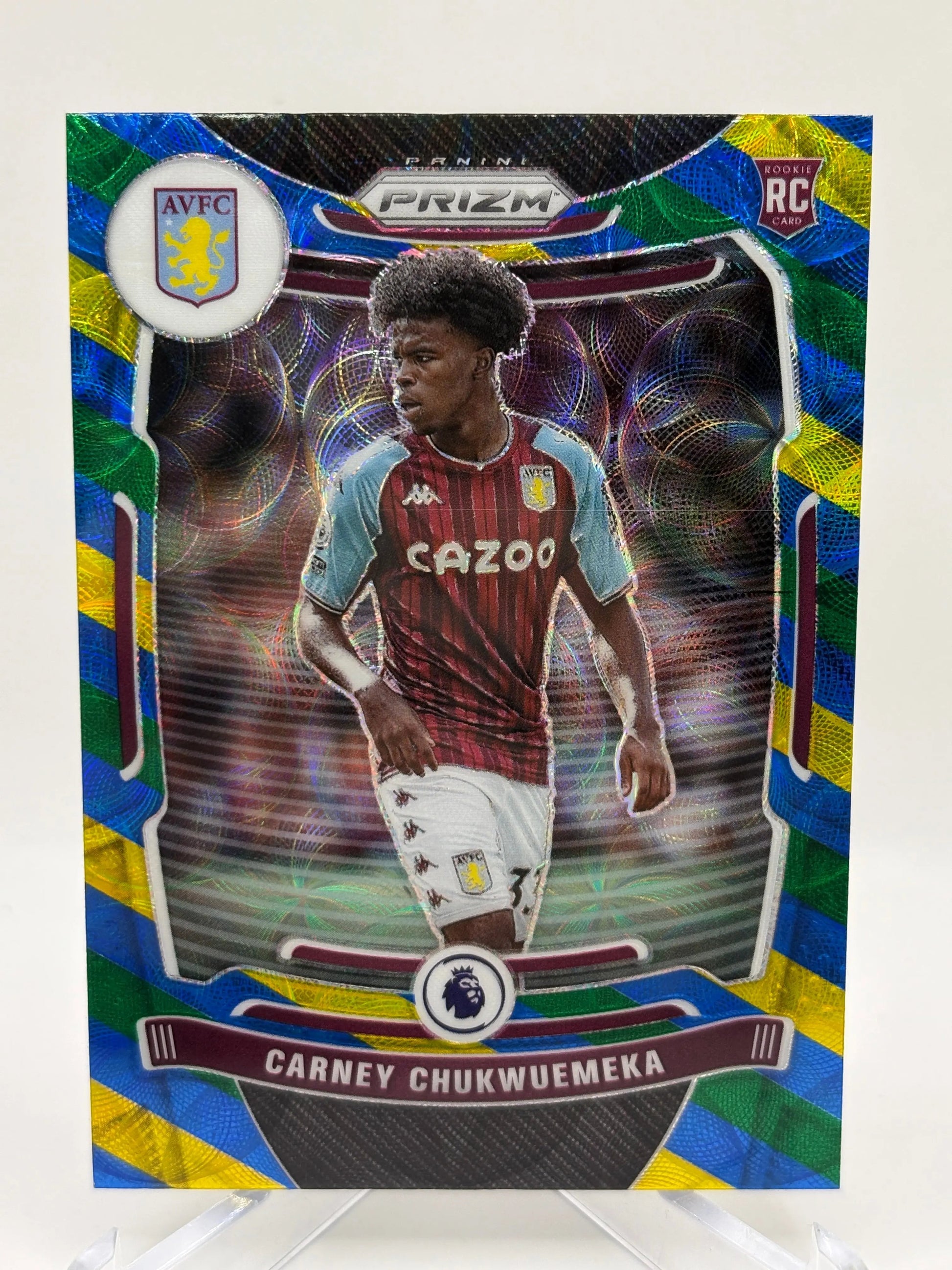 2021-22 Panini Prizm Premier League Soccer Carney Chukwuemeka Rookie Scope FRENLY BRICKS - Open 7 Days