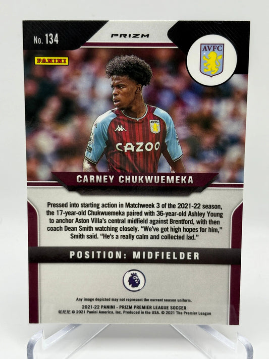 2021-22 Panini Prizm Premier League Soccer Carney Chukwuemeka Rookie Scope FRENLY BRICKS - Open 7 Days