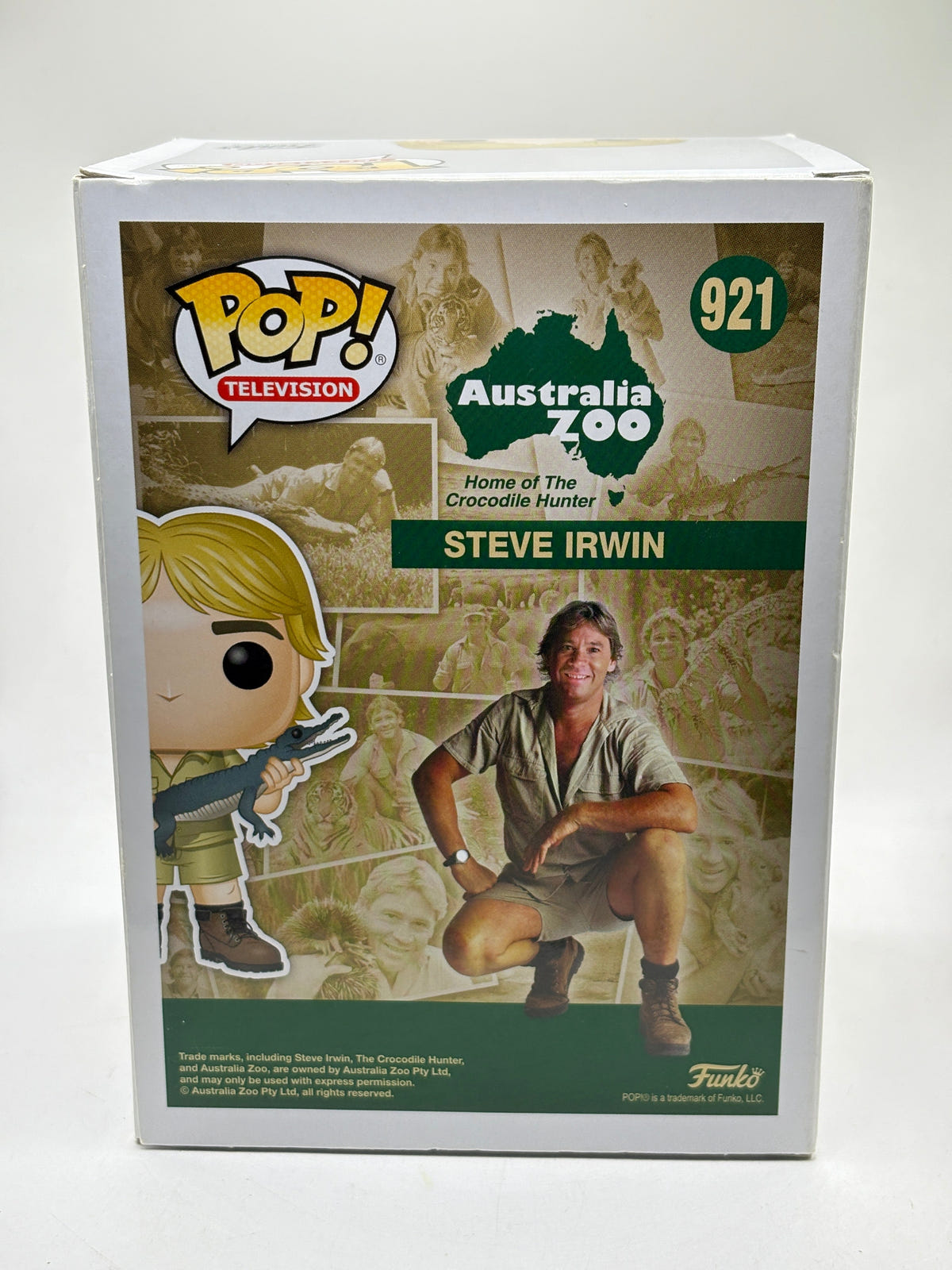 Funko POP! Television Australia Zoo #921 Steve Irwin Limited Chase FRENLY BRICKS - Open 7 Days image 3